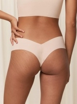 Besiūlės TRIUMPH tanga kelnaitės FLEX SMART HIGHLEG BRAZILIAN EX SOFT PRALINE