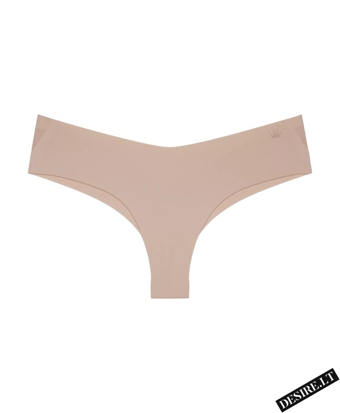 Besiūlės TRIUMPH tanga kelnaitės FLEX SMART HIGHLEG BRAZILIAN EX SOFT PRALINE