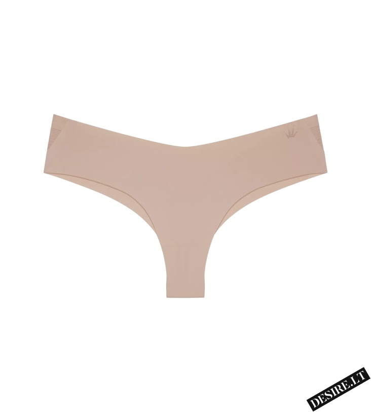 Besiūlės TRIUMPH tanga kelnaitės FLEX SMART HIGHLEG BRAZILIAN EX SOFT PRALINE