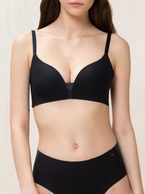 Inovatyvi Triumph liemenėlė formuotais kaušeliais FLEX SMART P EX BLACK