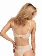 Paminkštinta Julimex liemenėlė SIMPLE T-SHIRT BRA NUDE