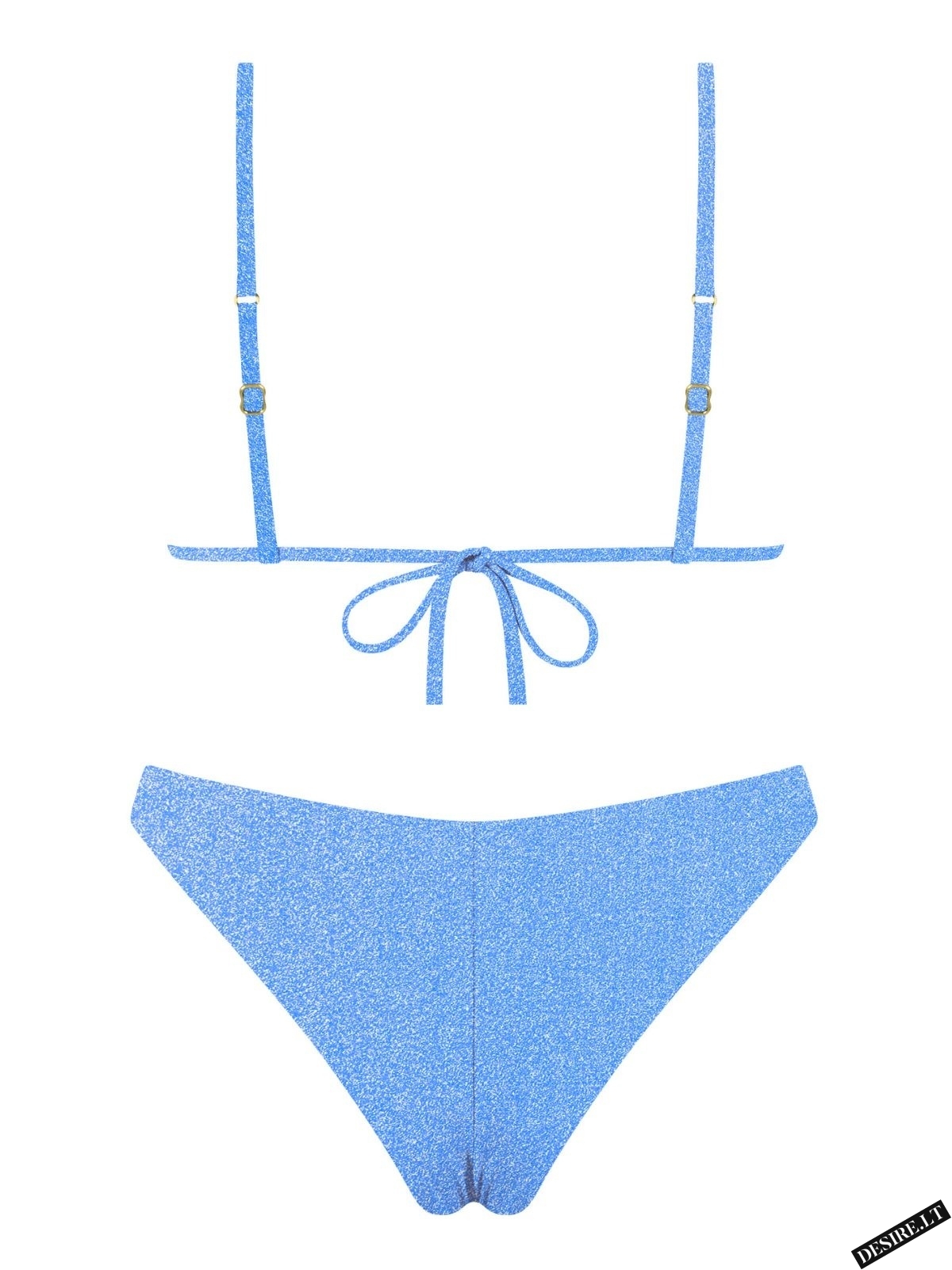 MrMiss bikini maudymosi kostiumėlis METALLIC BLUE