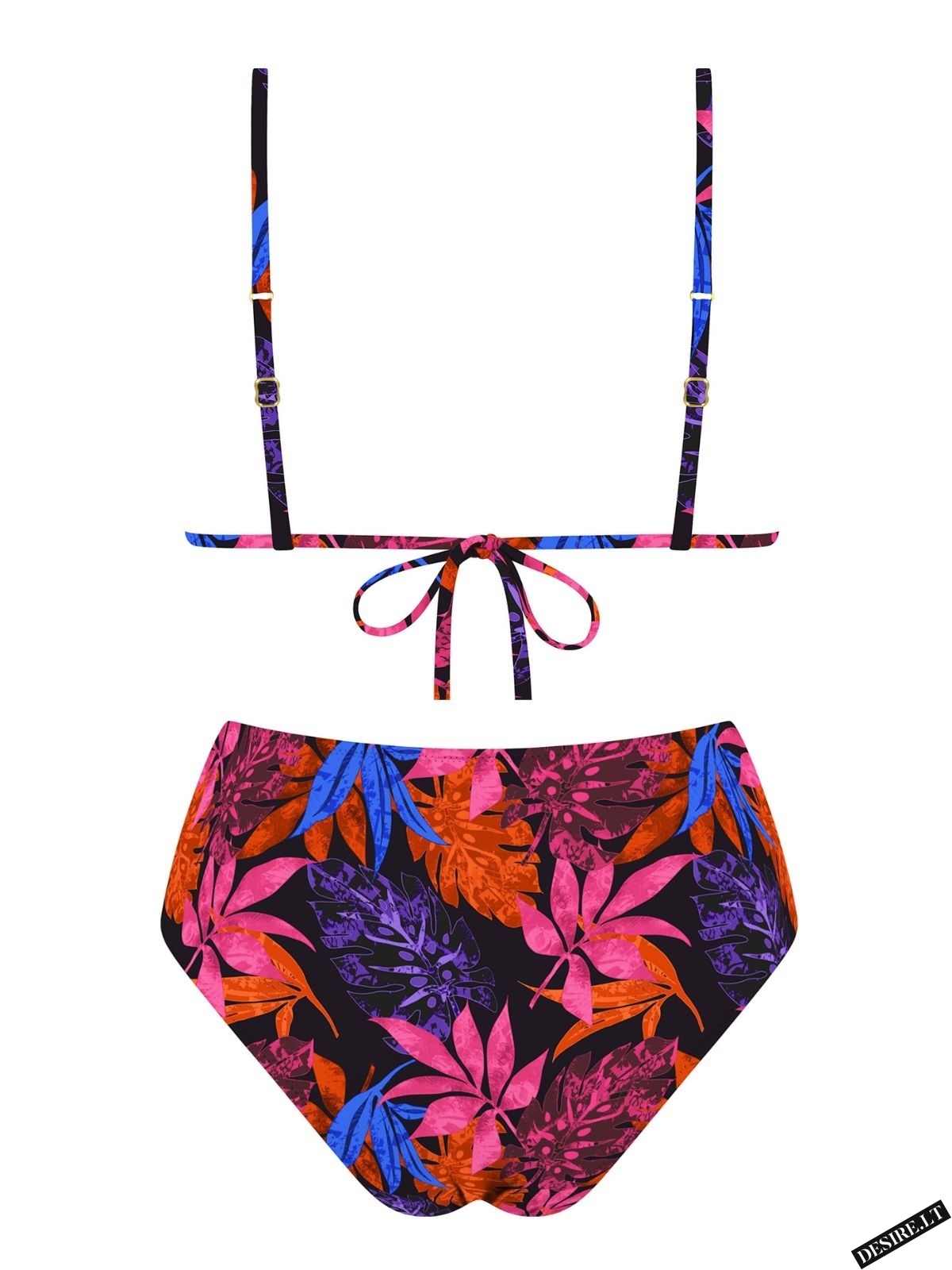 MrMiss bikini maudymosi kostiumėlis FLORAL MIX