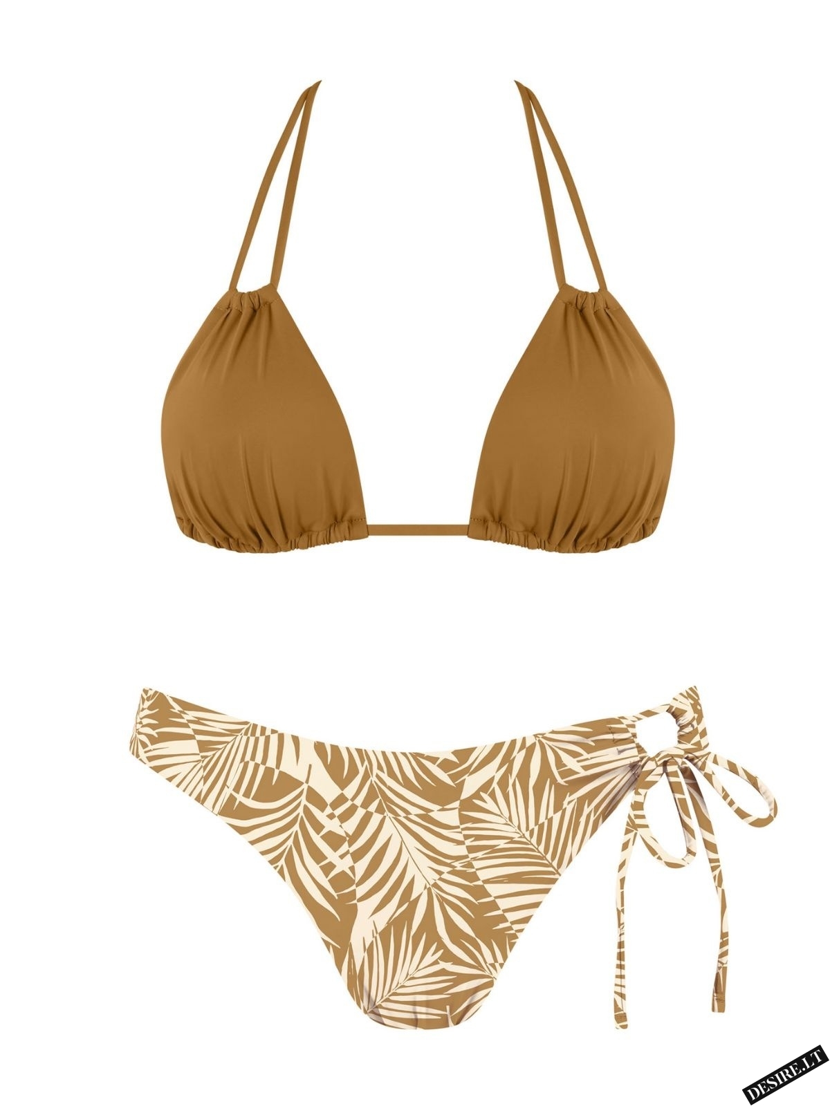 MrMiss bikini maudymosi kostiumėlis BROWN SUGAR