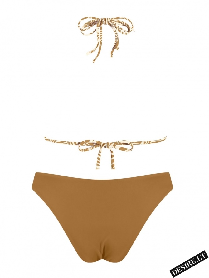 MrMiss bikini maudymosi kostiumėlis BROWN SUGAR FLORAL