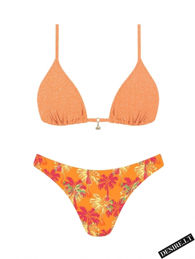 MrMiss bikini maudymosi kostiumėlis METALLIC ORANGE MIX