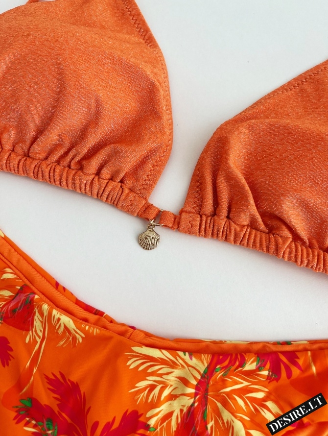 MrMiss bikini maudymosi kostiumėlis METALLIC ORANGE MIX