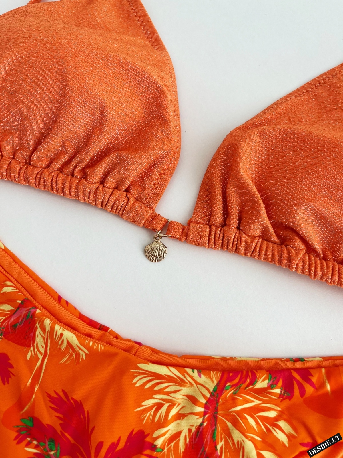 MrMiss bikini maudymosi kostiumėlis METALLIC ORANGE MIX