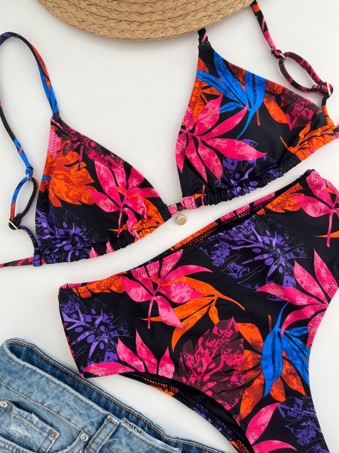 Bikini maudymosi kostiumėlis FLORAL MIX