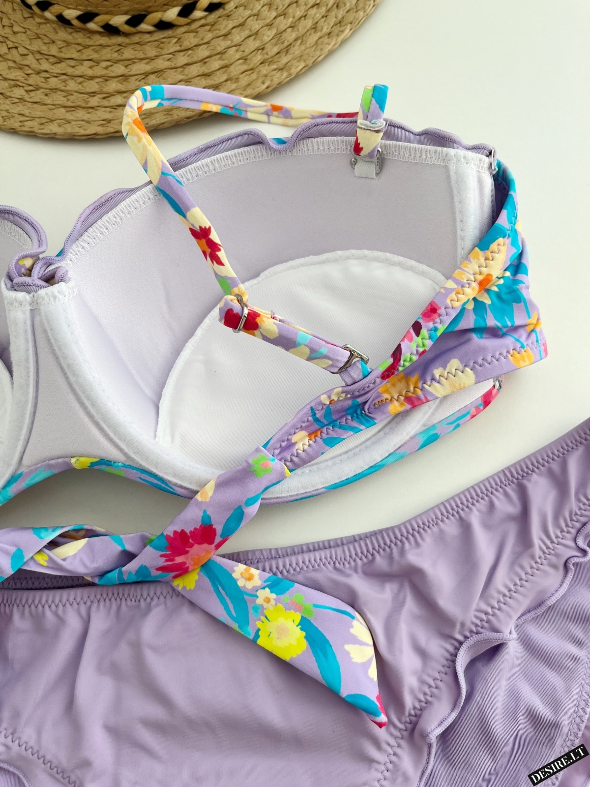 MrMiss bikini maudymosi kostiumėlis LILAC SUMMER