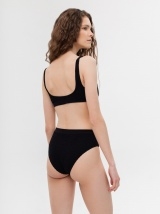 Sia Wear RIB bikini maudymosi kostiumėlis OCEAN RIB LOVED SET BLACK