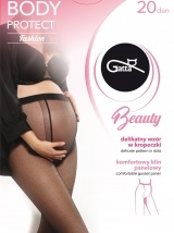 Gatta pėdkelnės nėščiosioms MAMA BODY PROTECT wz.01, 20 den., nero