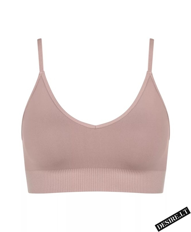 Sloggi braletė su pakietinimu ir alavijo mikrokapsulėmis EVER INFUSED ALOE BRALETTE FOGGY MAUVE