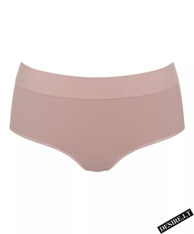 Sloggi kelnaitės aukštintu juosmeniu su alavijo mikrokapsulėmis EVER INFUSED ALOE HIGH WAIST FOGGY MAUVE