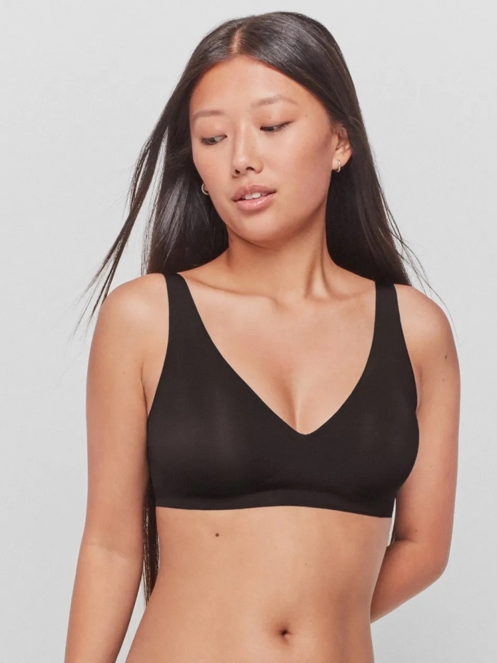 Bevielė push-up liemenėlė BELLE BLACK