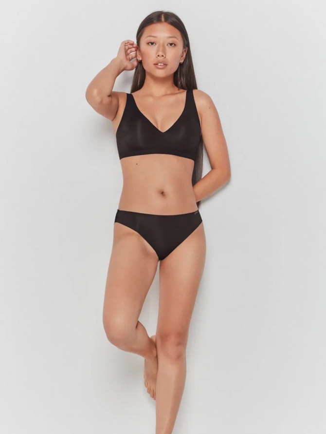 Bevielė Gisela push-up liemenėlė BELLE BLACK