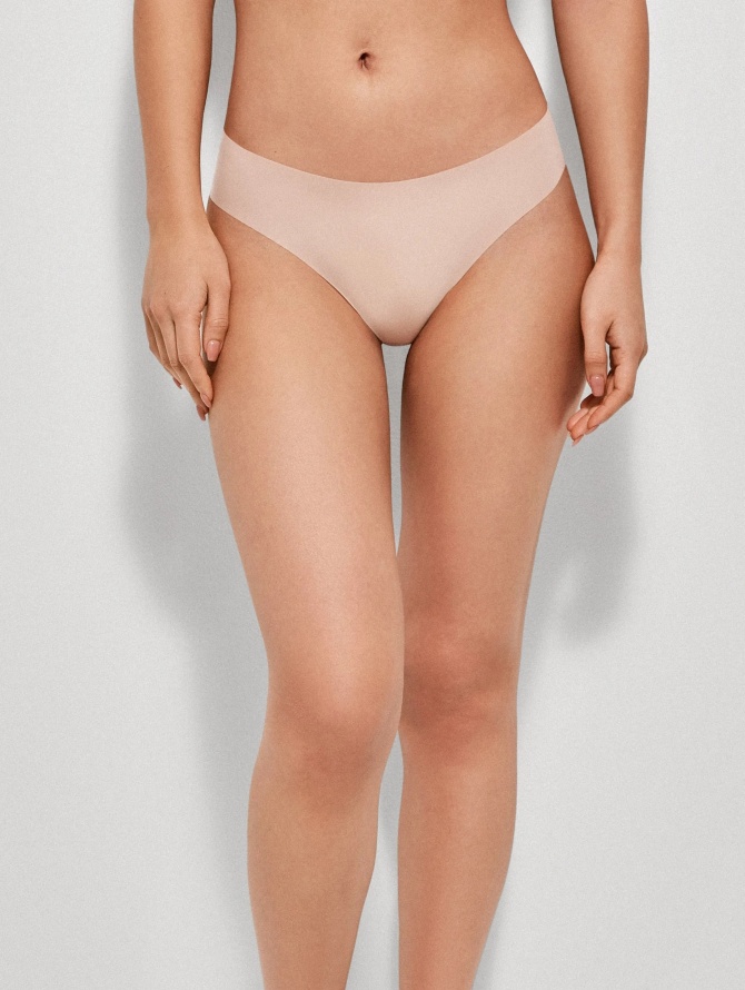 Gisela rinkinys 3 vnt. lazeriu kirptos tanga kelnaitės TANGA MIX 1/10023B