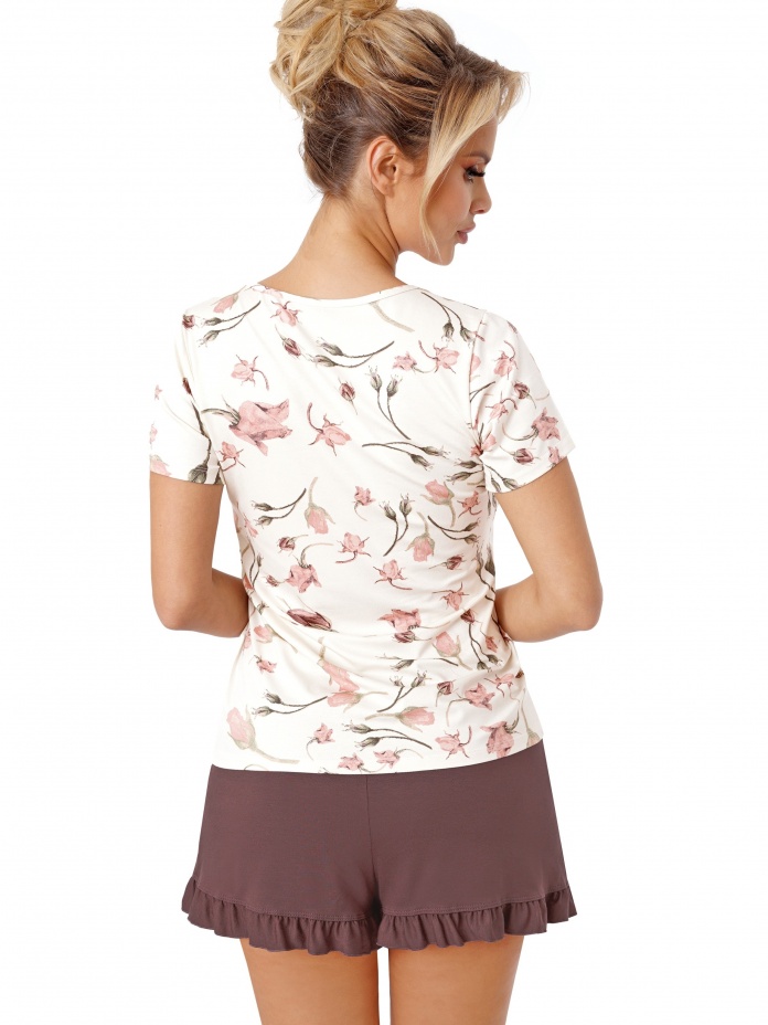 Donna viskozės pižama su šortais AMARIS SHORT