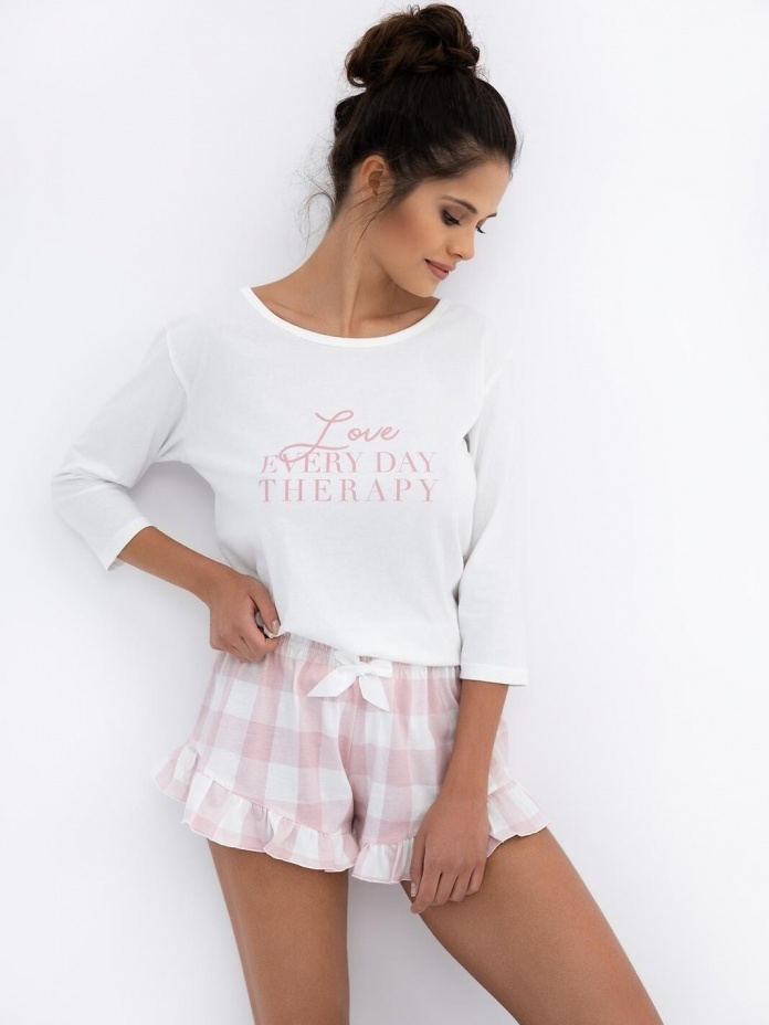 Sensis medvilnės pižama su šortais EMILY