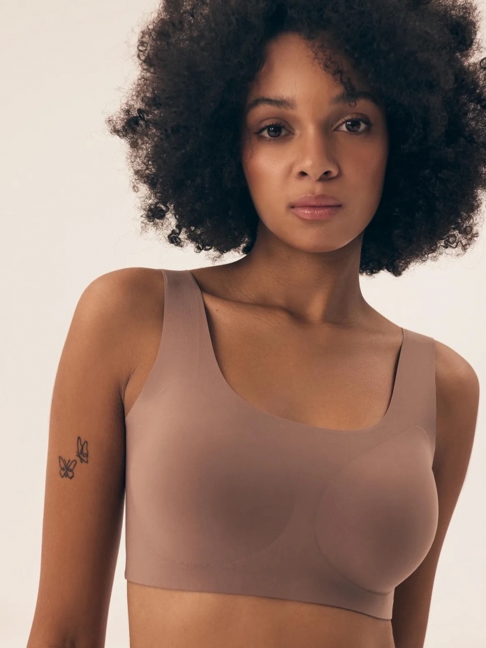 Henderson Ladies Lazeriu kirpta bevielė liemenėlė BIRD MAUVE 42849-34X