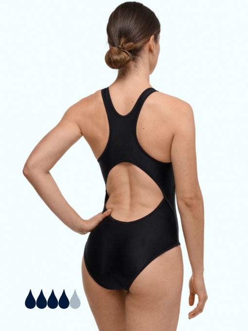 Menstruacinis maudymosi kostiumėlis LOLA BLACK didelio sugeriamumo