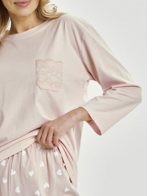 TARO Medvilnės pižama su kelnėmis NORI 3442