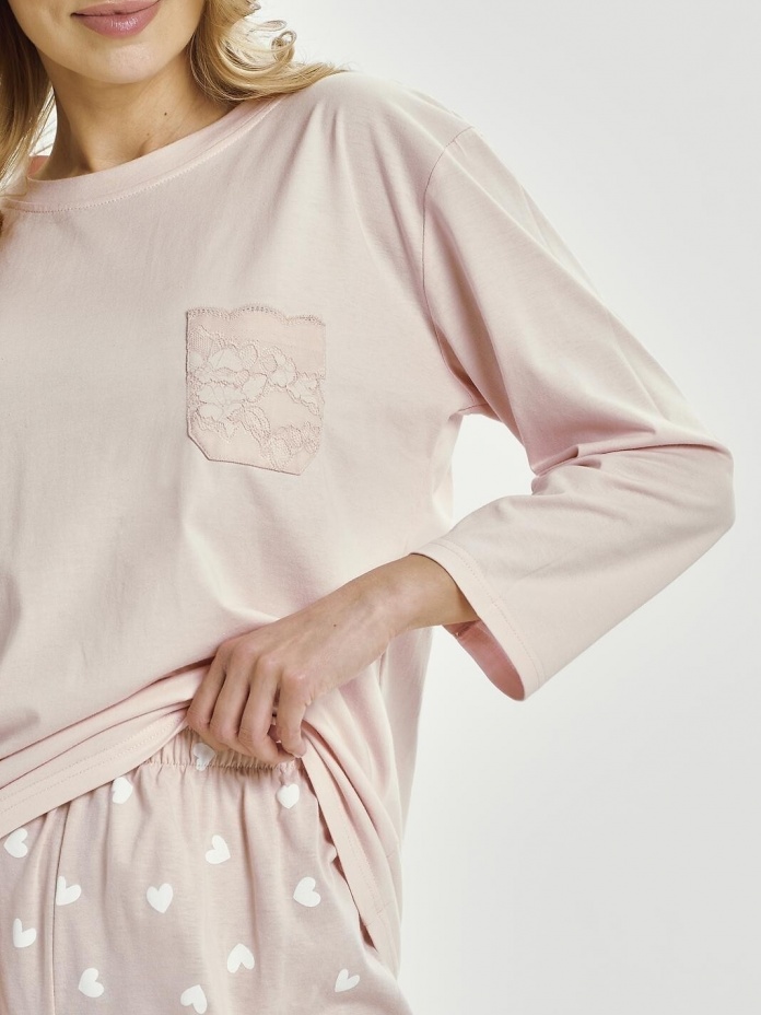 TARO Medvilnės pižama su kelnėmis NORI 3442