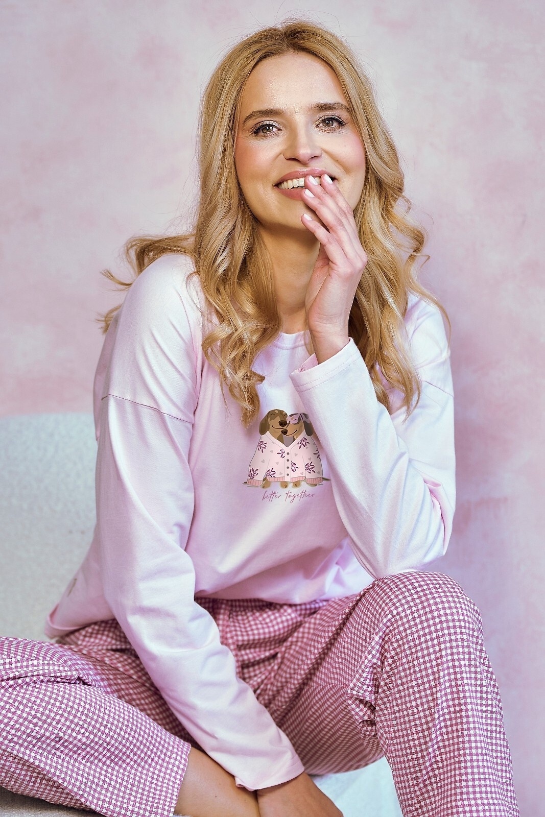 TARO medvilnės pižama su kelnėmis ELISA 3434 S-XL