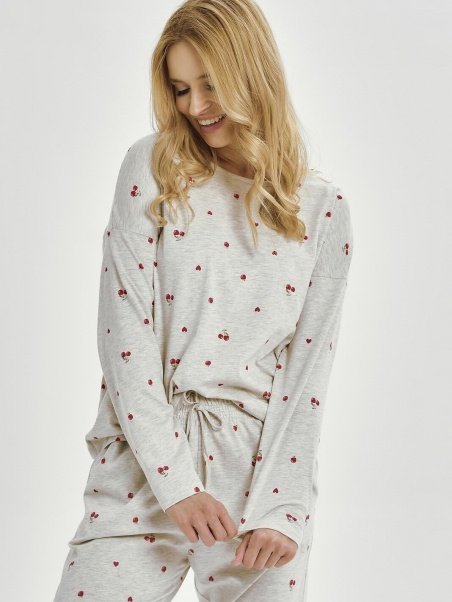TARO ilga medvilnės pižama su kelnėmis ADELE 3430 S-XL