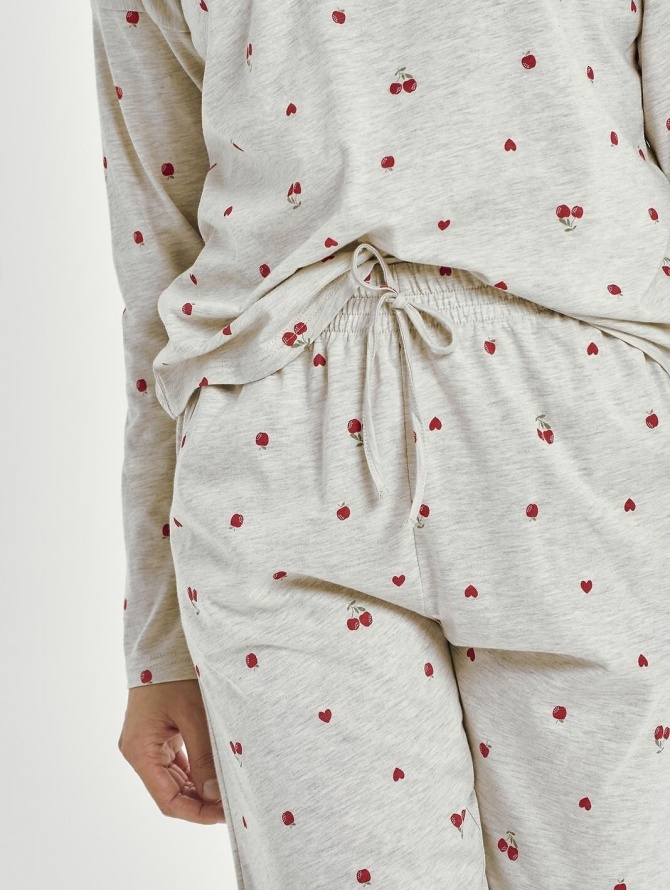 TARO ilga medvilnės pižama su kelnėmis ADELE 3430 S-XL