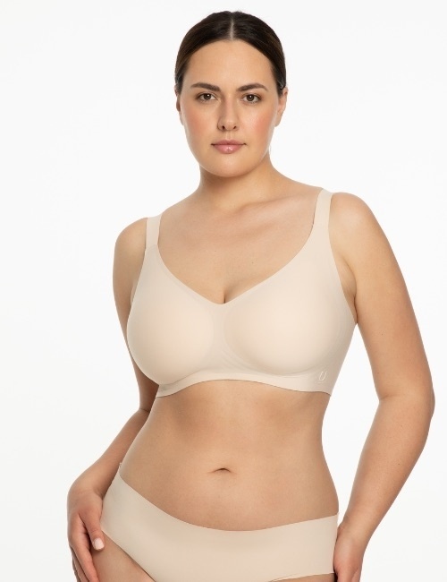 Bevielė Julimex liemenėlė JELLY BRA COMFORT NUDE su gelinių zonų sistema