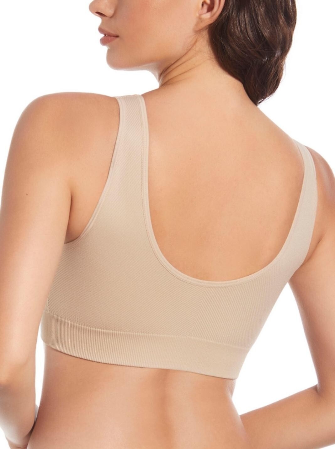 Selene topas bevielė liemenėlė LETIANA BEIGE Selene topas bevielė liemenėlė LETIANA BEIGE