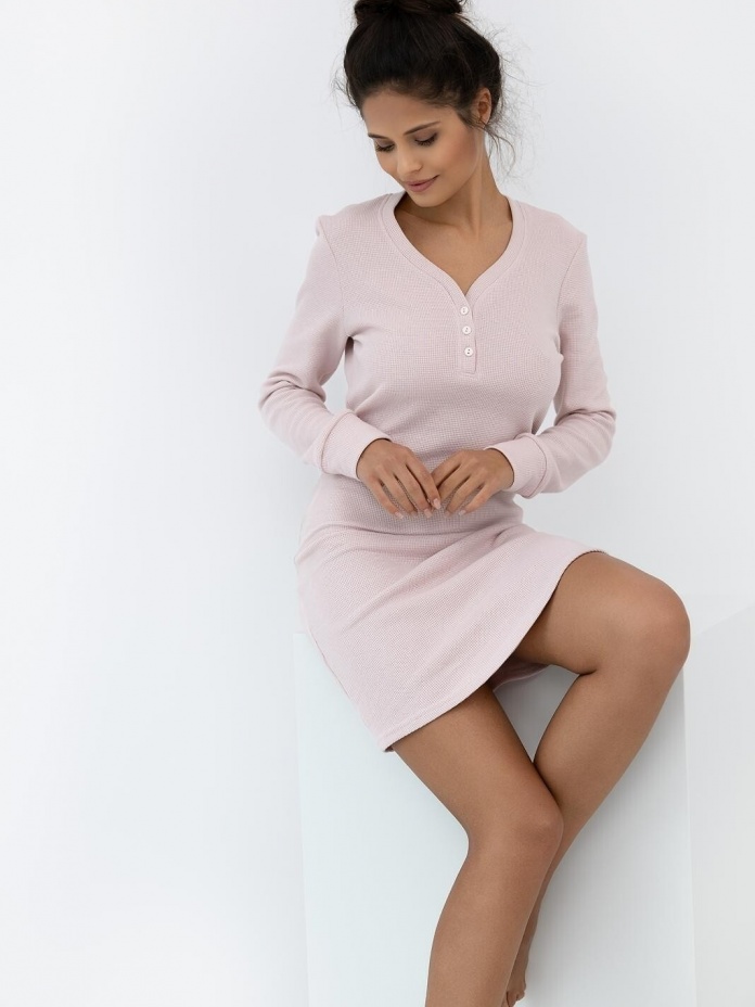 Sensis medvilniniai naktinukai ilgomis rankovėmis ARLETTE