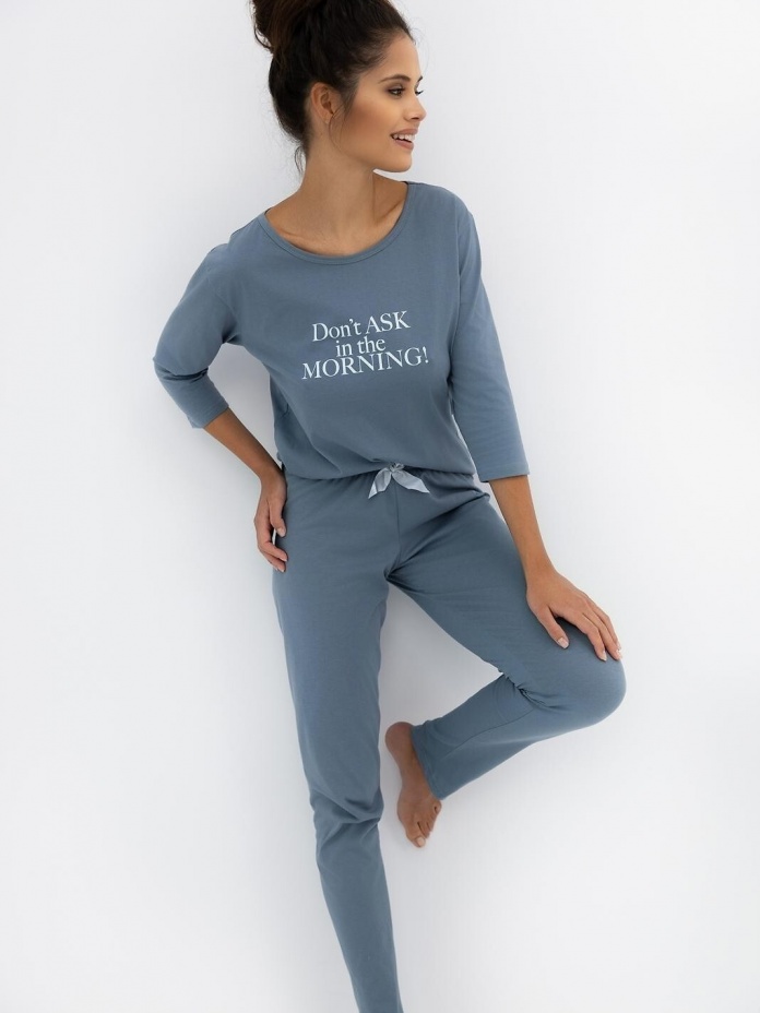 Ilga medvilninė pižama MORNING