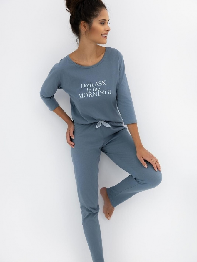 Sensis ilga medvilninė pižama MORNING S-XL