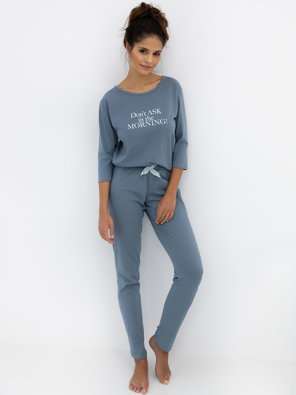 Sensis ilga medvilninė pižama MORNING S-XL