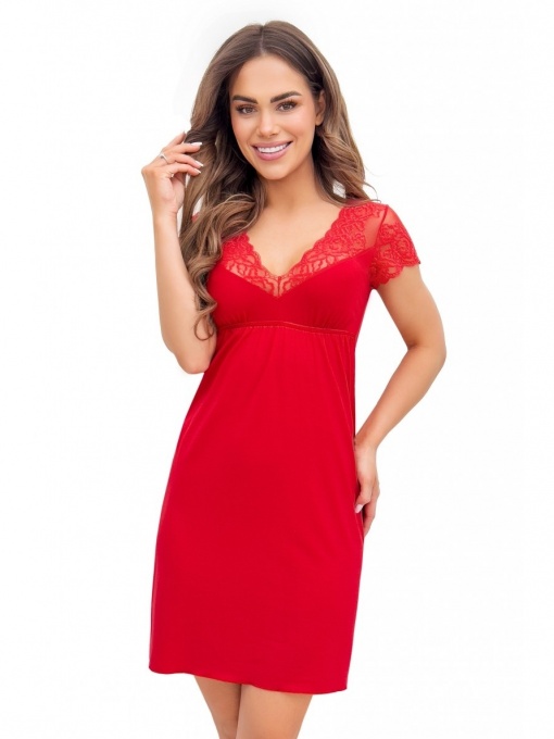 Donna naktinukai su nėriniais IVANA RED