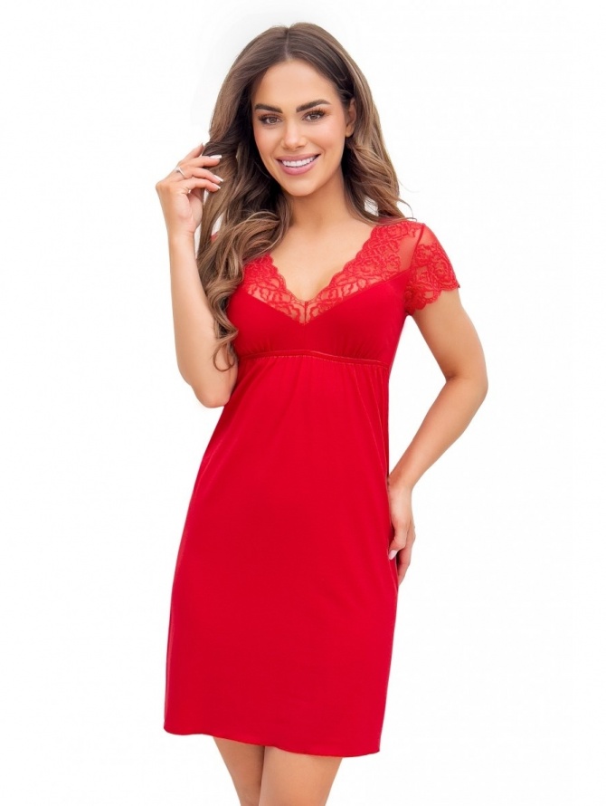 Donna naktinukai su nėriniais IVANA RED