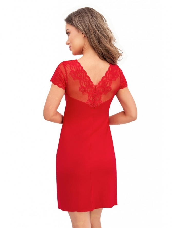 Donna naktinukai su nėriniais IVANA RED