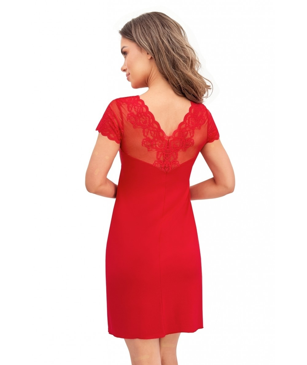 Donna naktinukai su nėriniais IVANA RED