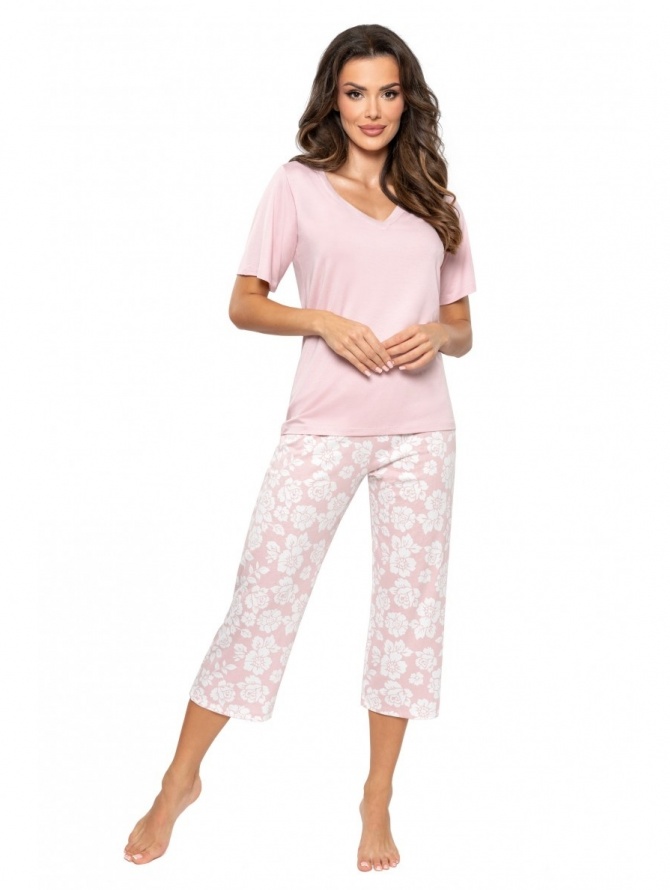 Donna medvilninė pusilgė pižama ROSALIA 3/4