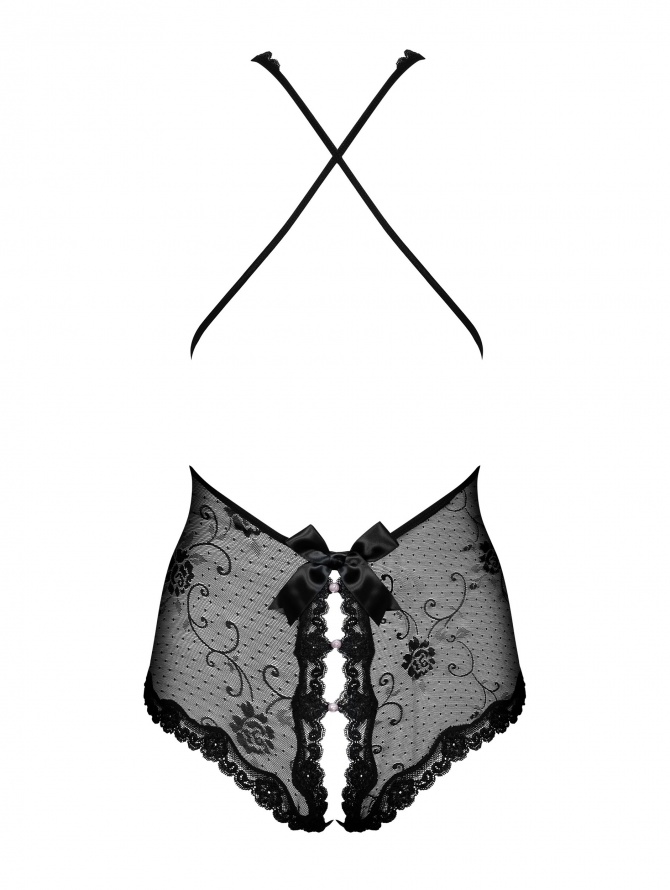 Obsessive seksualus juodas perregimas bodis FIORENTA TEDDY